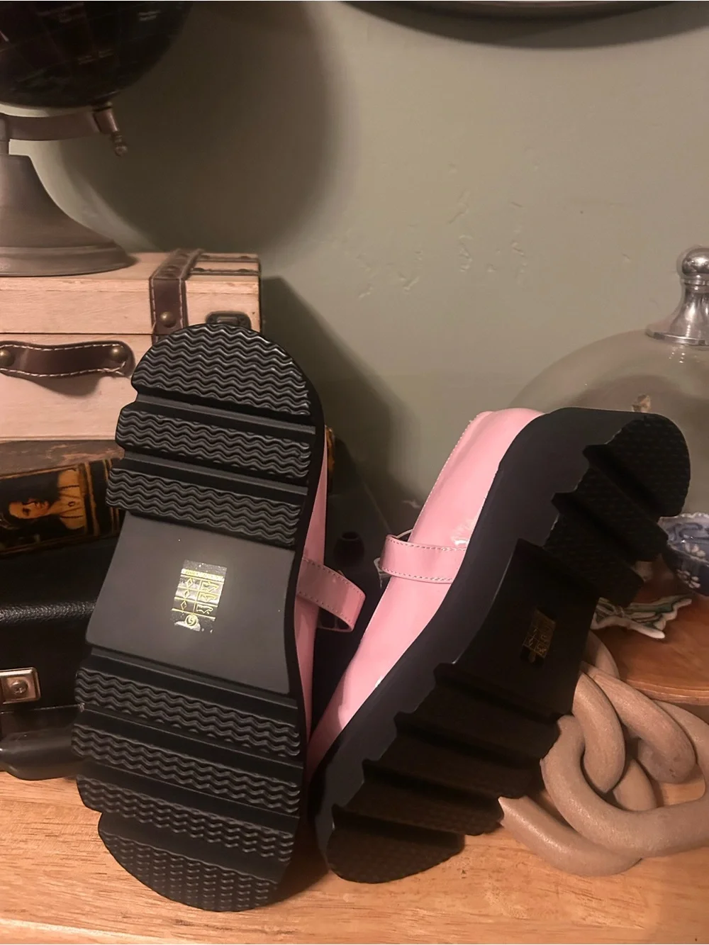 Pink Demonia Mary Jane shoes NEW WOT